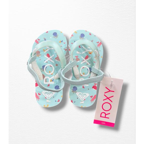 Roxy Other - NWT Roxy Tahiti Toddler Strap Sandal, Size 6